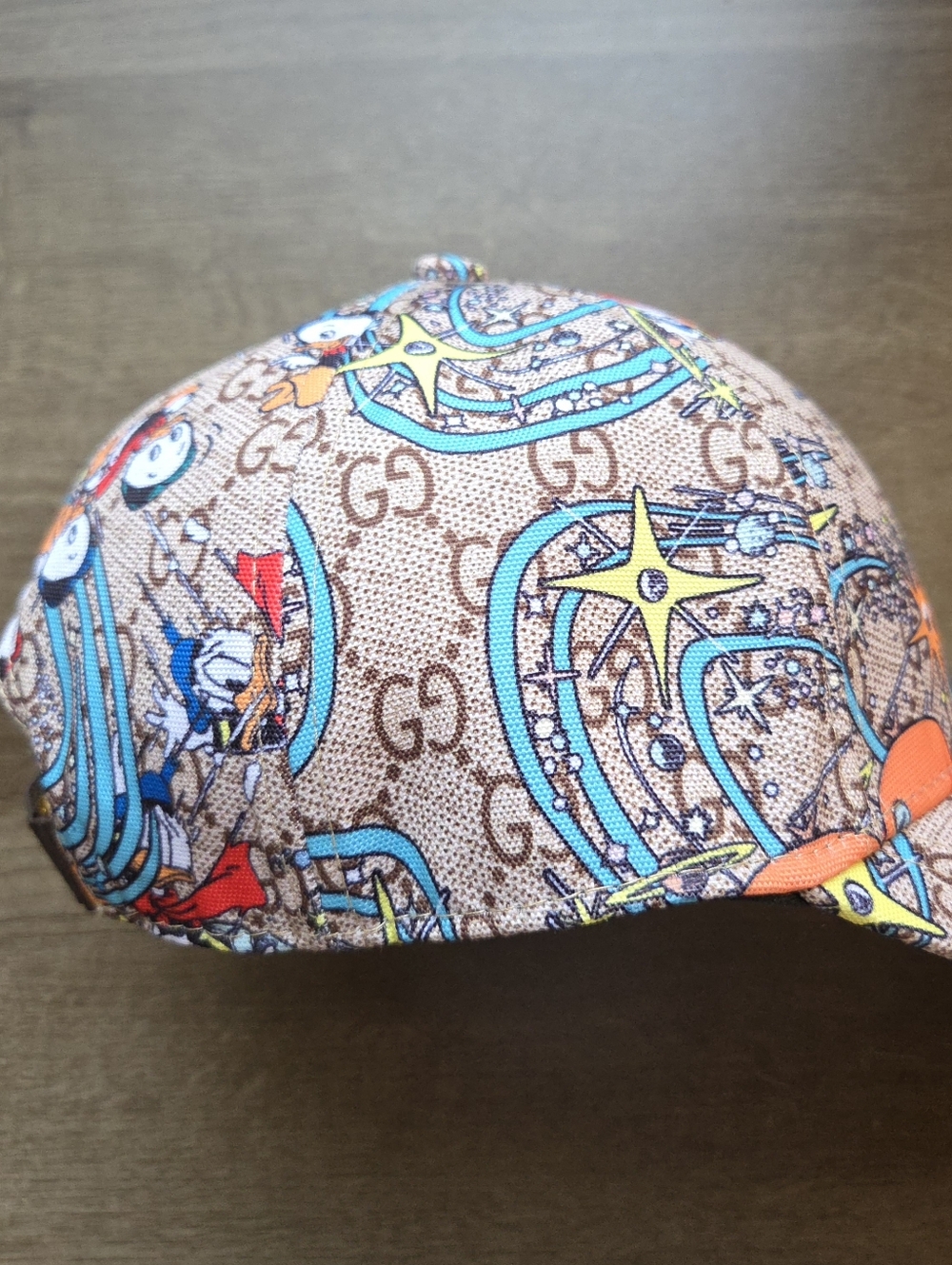 Gucci x Disney Donald Duck GG Supreme Hat Cap - Picture 6 of 13